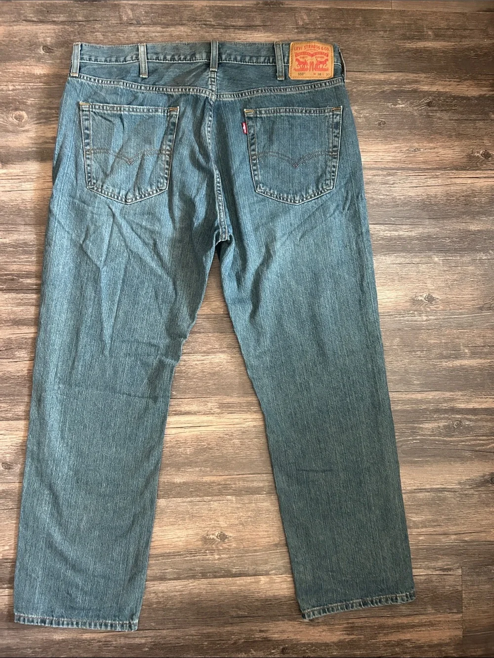 Levi's Men's Medium Blue Straight-Leg Jeans